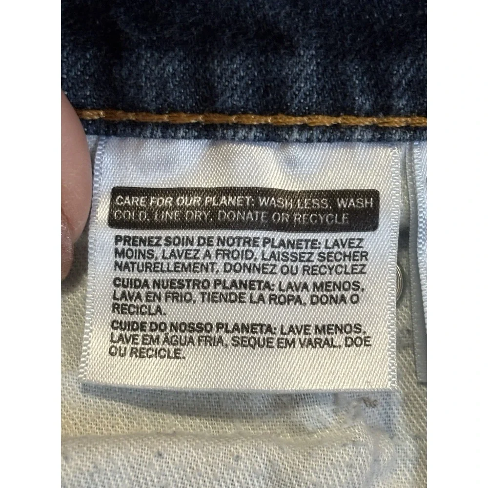 Levis 541 Straight Leg Jeans‎ Mens 42x26 Dark Wash Athletic Fit Stretch Denim